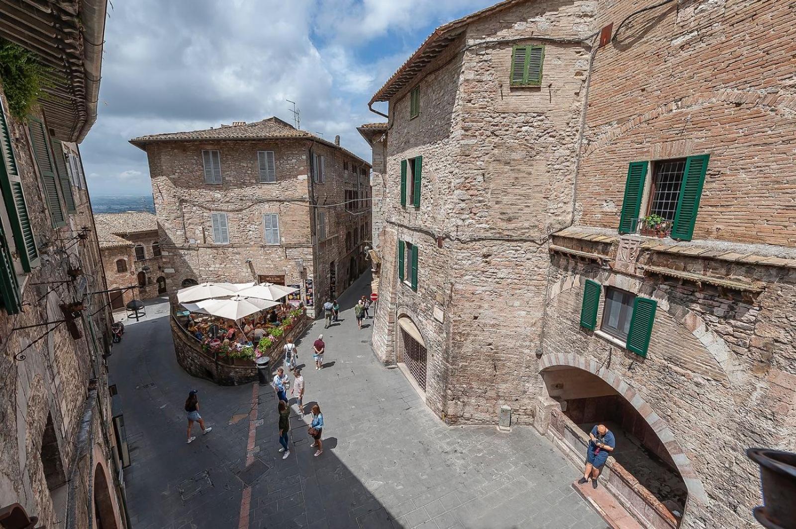 La Loggia Di Portica Residenza Storica Nel Centro Di Assisi Apartment Ngoại thất bức ảnh