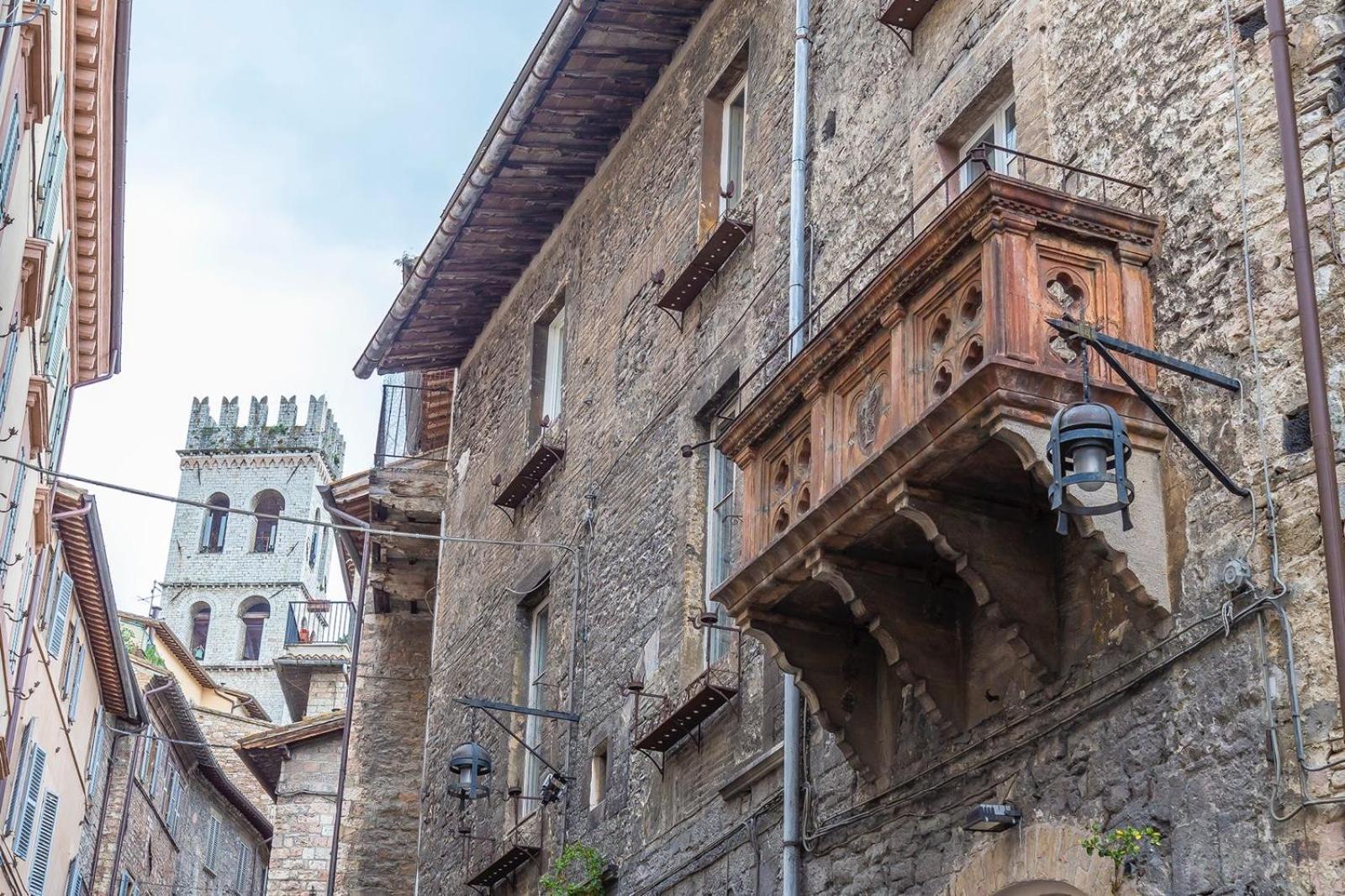 La Loggia Di Portica Residenza Storica Nel Centro Di Assisi Apartment Ngoại thất bức ảnh